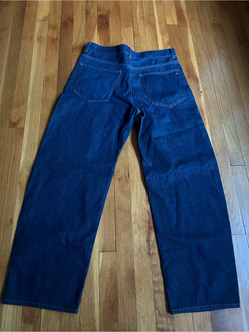 Madewell Women's Dark Blue Boyfriend Jeans
